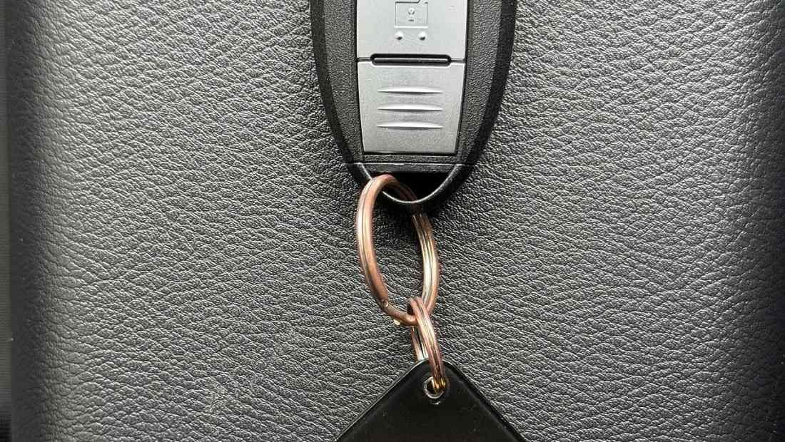 A car key and remote